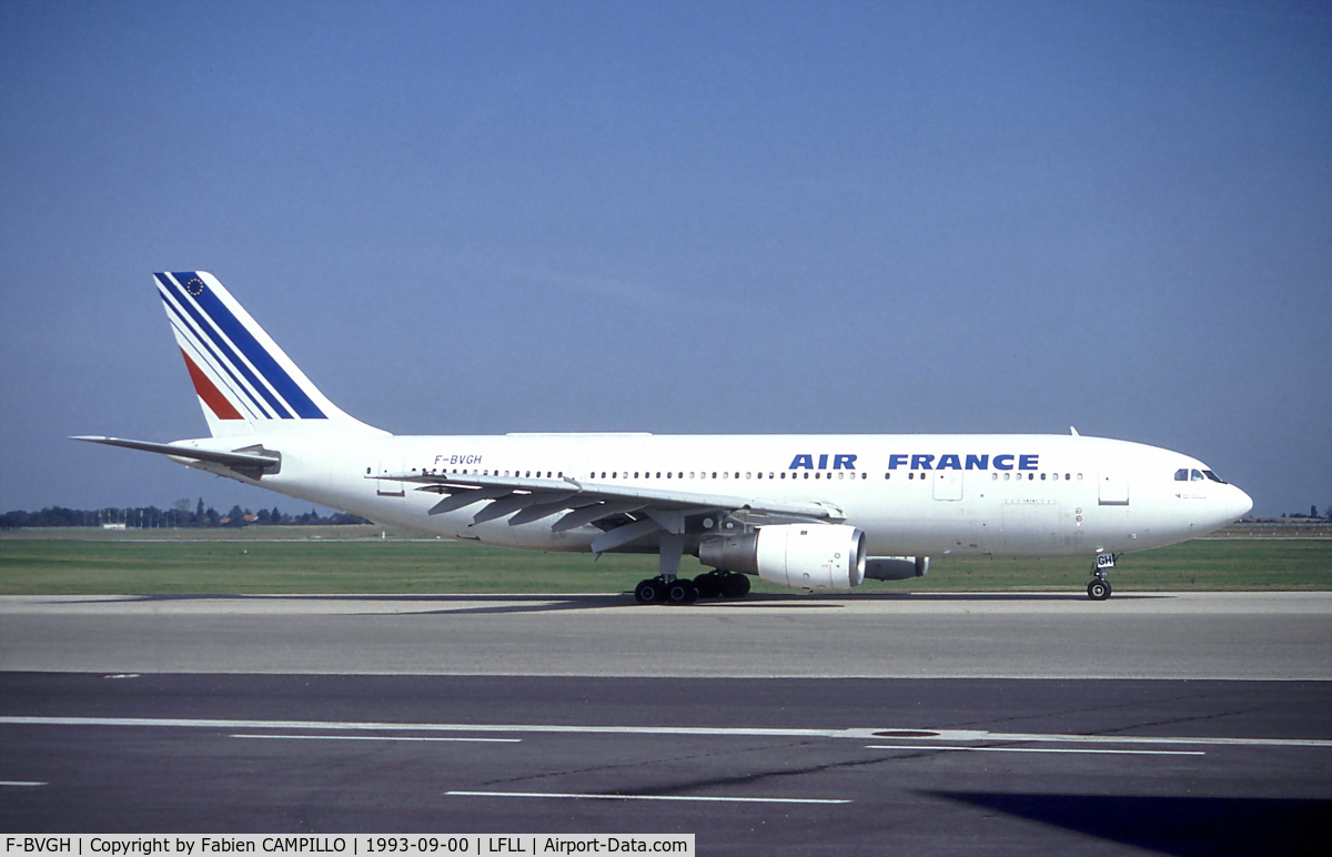 F-BVGH, Airbus A300B4-203 C/N 23, Air France