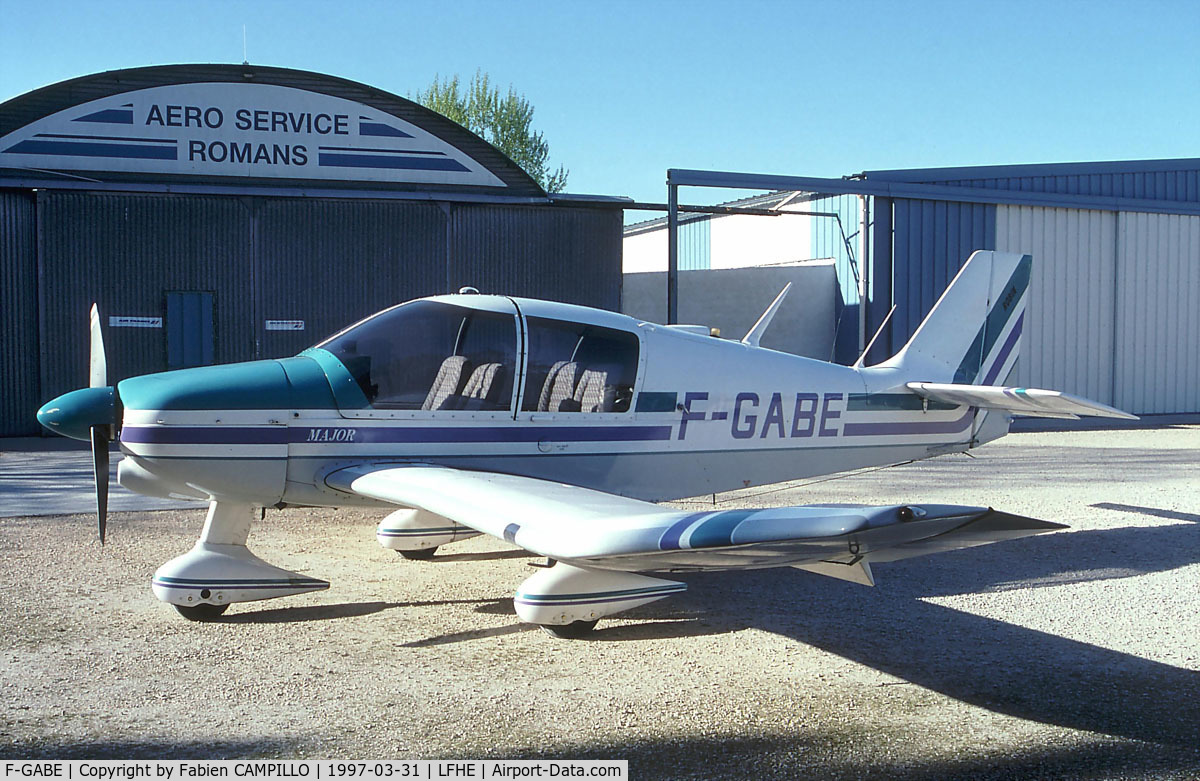 F-GABE, Robin DR-400-160 Chevalier C/N 1119, Roman - St Paul