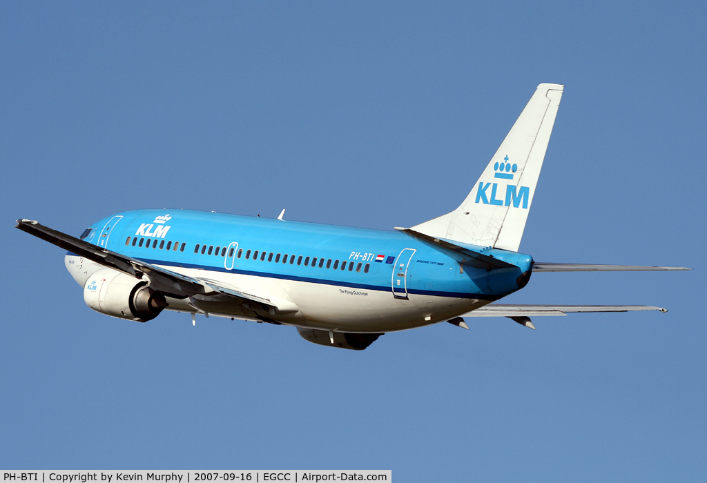 PH-BTI, 1997 Boeing 737-306 C/N 28720, KLM 737