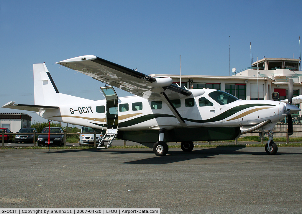 G-OCIT, 2003 Cessna 208B Grand Caravan C/N 208B1041, Parked here and awaiting a new flight