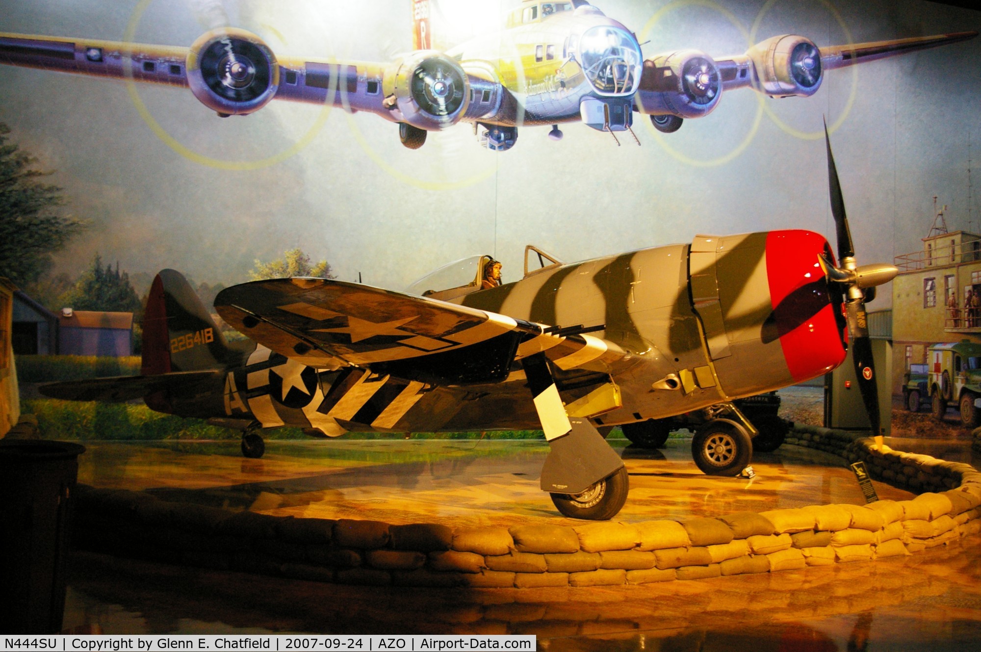 N444SU, 1944 Republic P-47D Thunderbolt C/N 399-55720, At the Kalamazoo Air Zoo