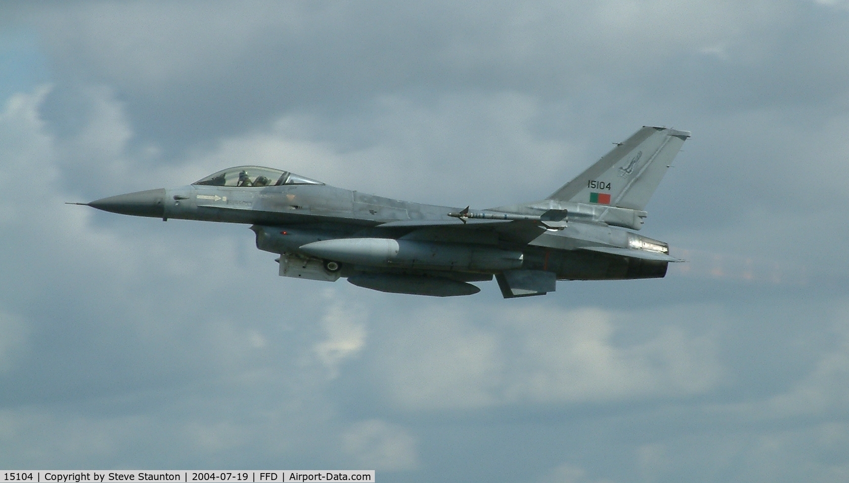 15104, 1993 Lockheed F-16AM Fighting Falcon C/N AA-4, Royal International Air Tattoo 2004