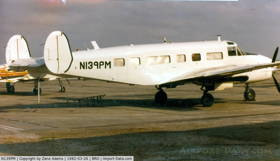 N139PM, 1979 Beech Volpar Turboliner C/N BA-259, Pilgrim Airlines VOLPAR TURBOLINER Modified Beech 18