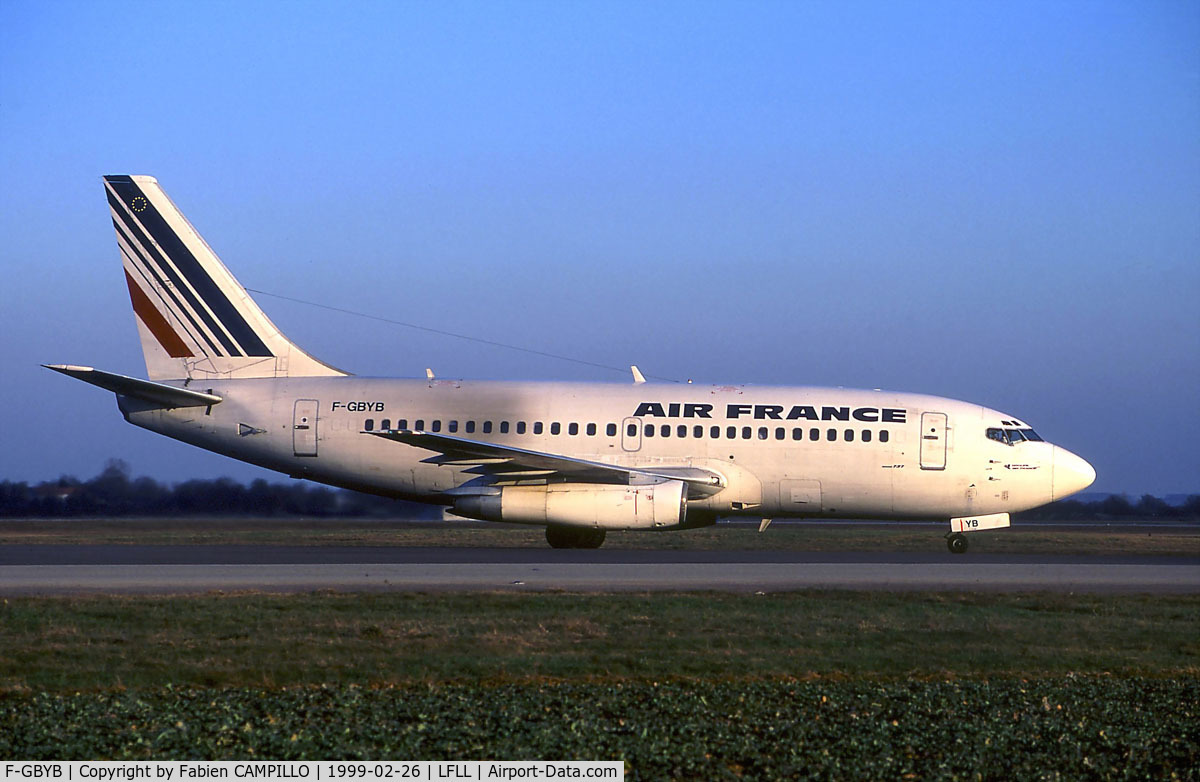F-GBYB, 1983 Boeing 737-228 C/N 23001, Air France