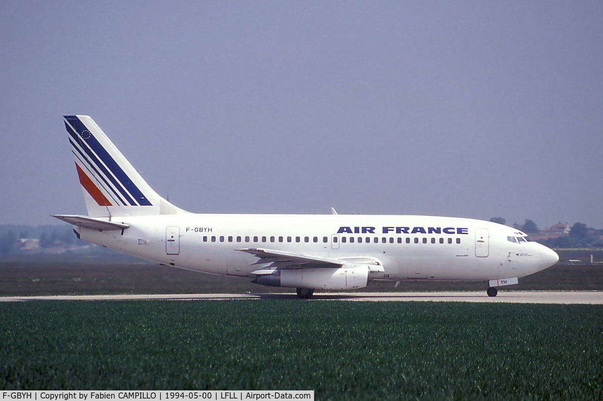 F-GBYH, 1983 Boeing 737-228 C/N 23007, Air France