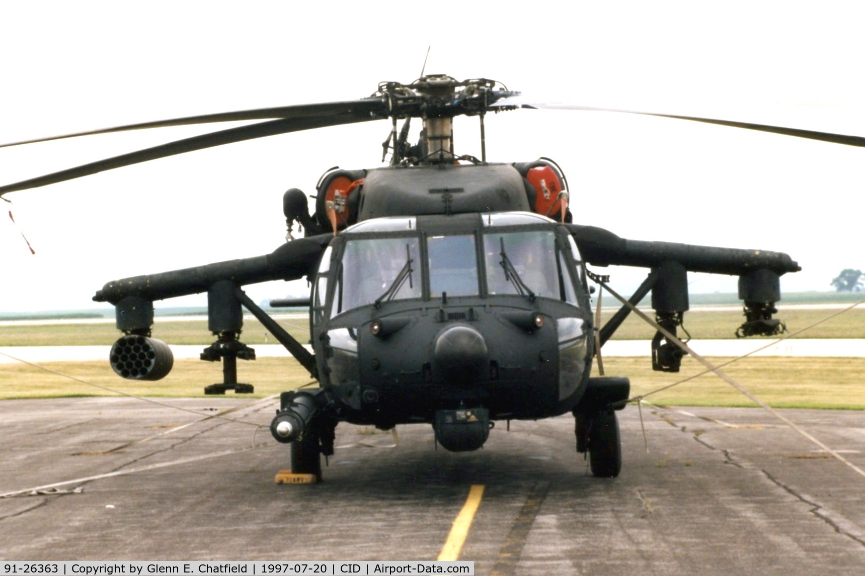 91-26363, 1993 Sikorsky MH-60L Black Hawk C/N Not found 91-26363, Black Hawk on the ramp