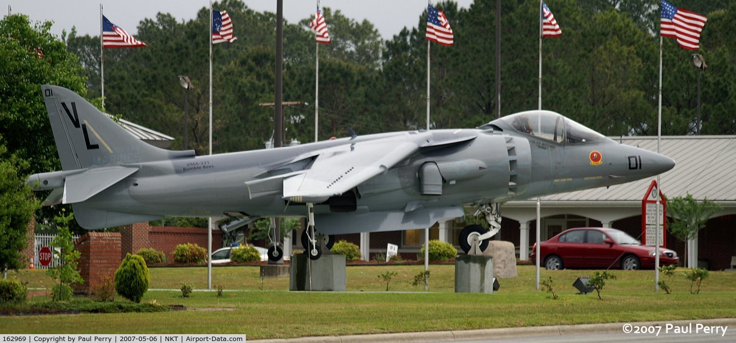 162969, McDonnell Douglas AV-8B Harrier II C/N 512096, Looks like she could leap skyward right now