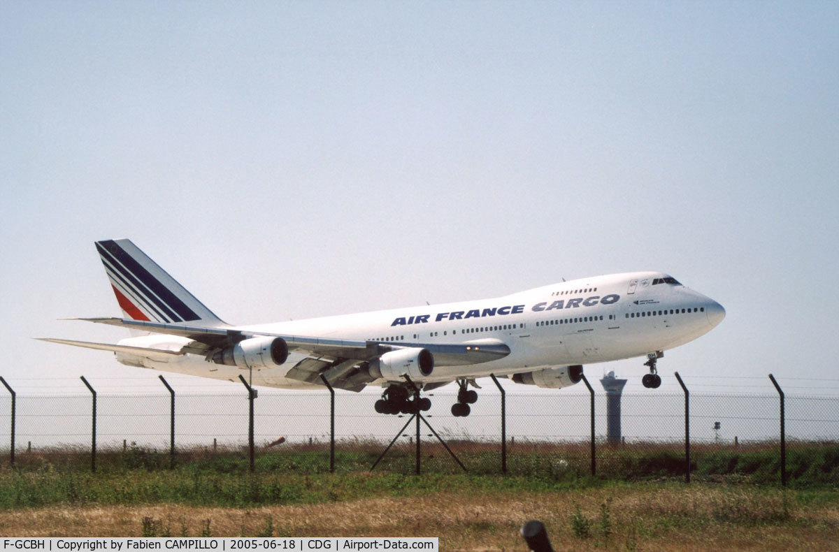 F-GCBH, 1986 Boeing 747-228BSF C/N 23611, Air France Cargo