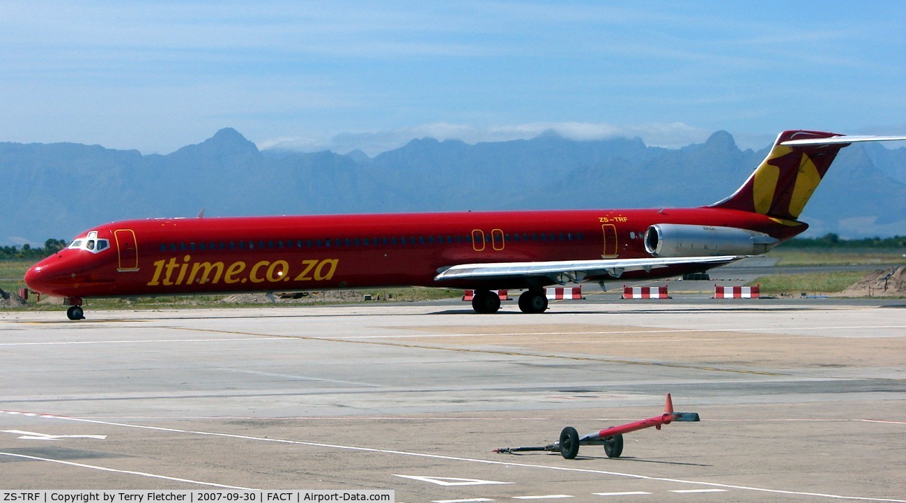 ZS-TRF, 1986 McDonnell Douglas MD-82 (DC-9-82) C/N 49440, 1 Time MD-82