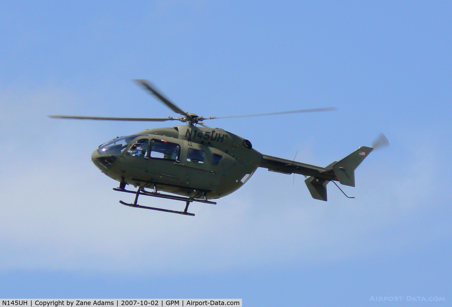 N145UH, 2004 Eurocopter-Kawasaki EC-145 (BK-117C-2) C/N 9053, At Eurocopter, Grand Prairie, TX