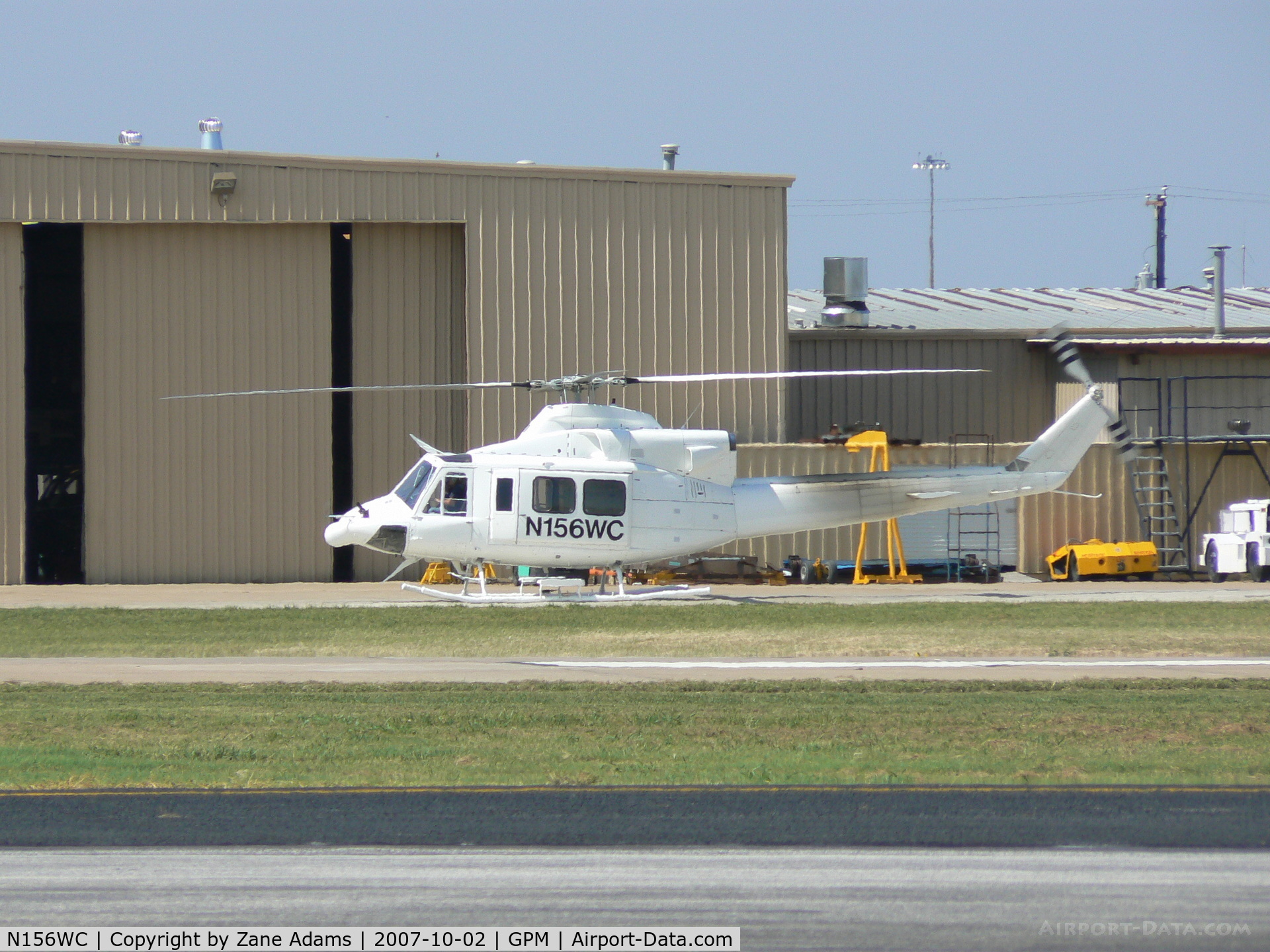 N156WC, Bell 412EP C/N 36128, At mod shop, Grand Prairie, TX