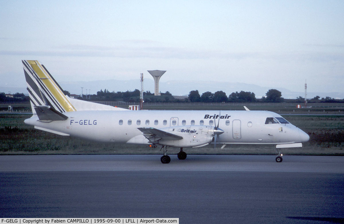 F-GELG, 1986 Saab 340A C/N 340A-081, Brit Air