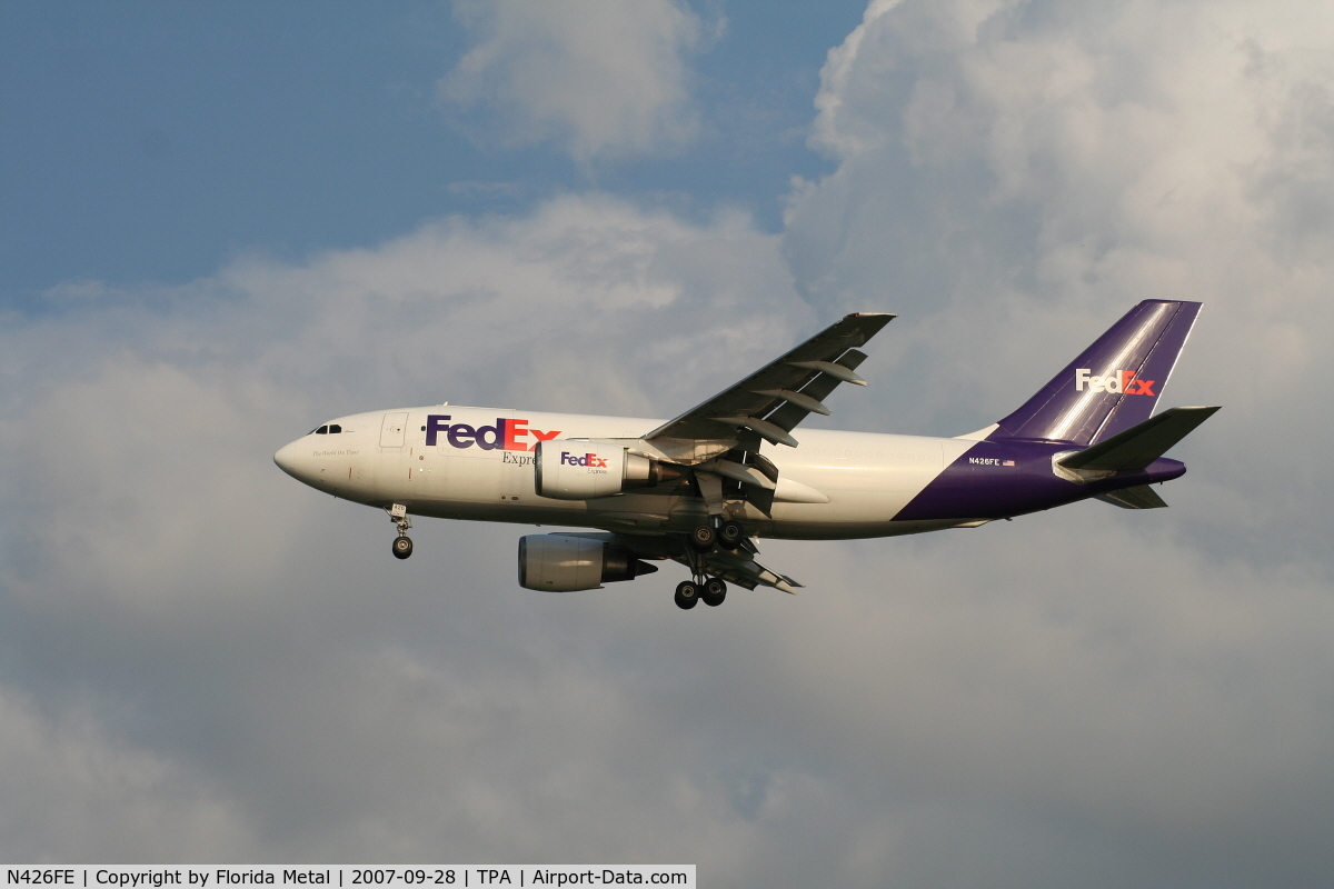 N426FE, 1983 Airbus A310-203 C/N 245, Fed Ex