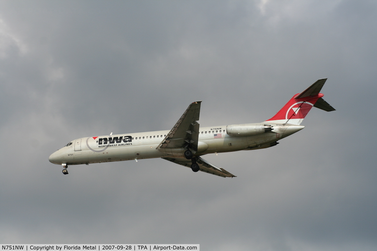 N751NW, 1968 Douglas DC-9-41 C/N 47115, Northwest