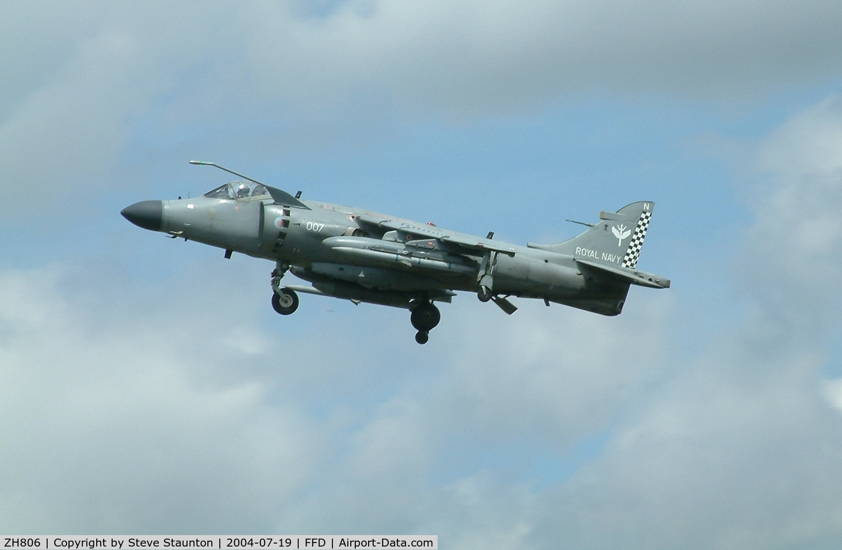 ZH806, 1997 British Aerospace Sea Harrier F/A.2 C/N NB11, Royal International Air Tattoo 2004