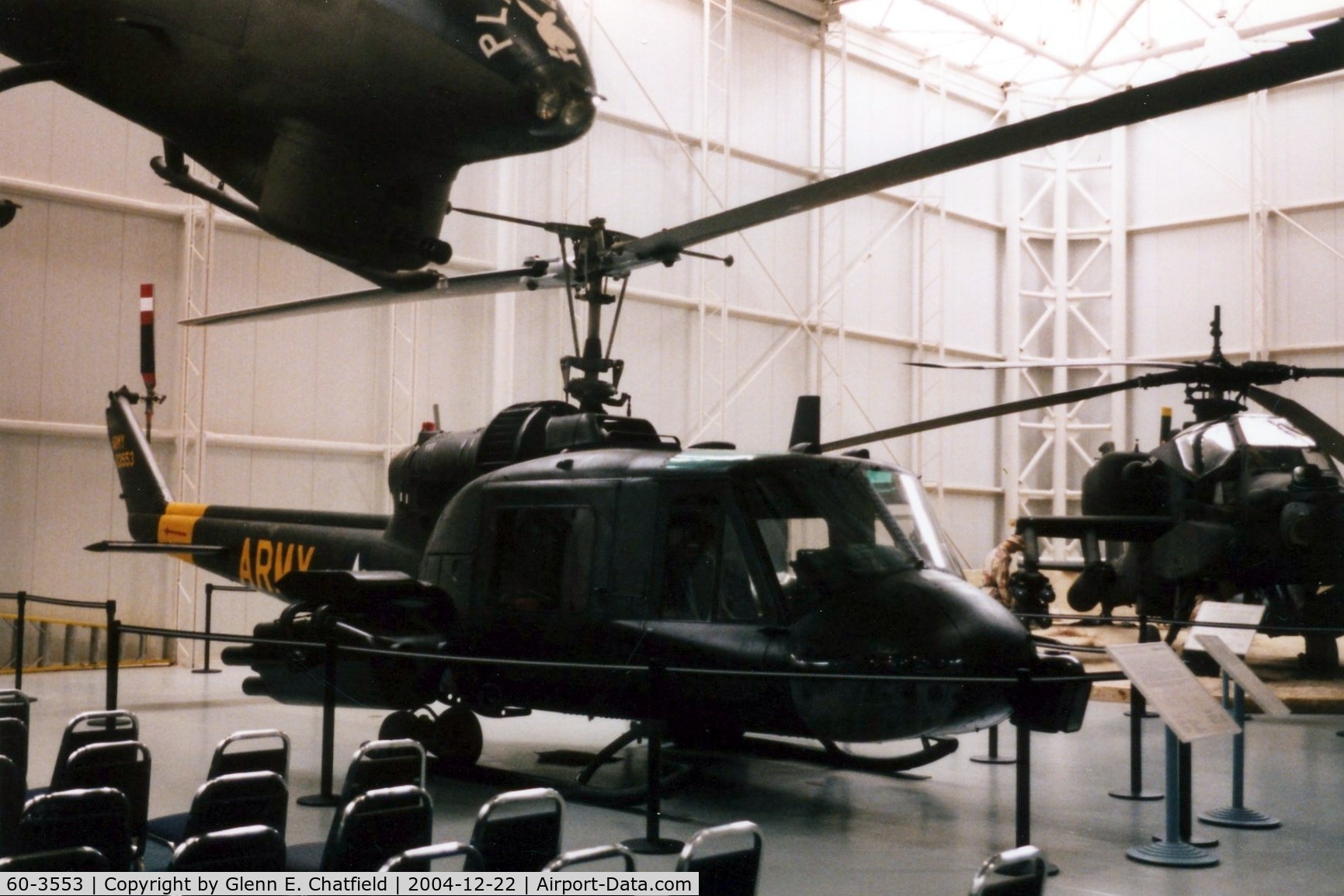 60-3553, 1960 Bell UH-1B Iroquois C/N 199, UH-1B at the Army Aviation Museum