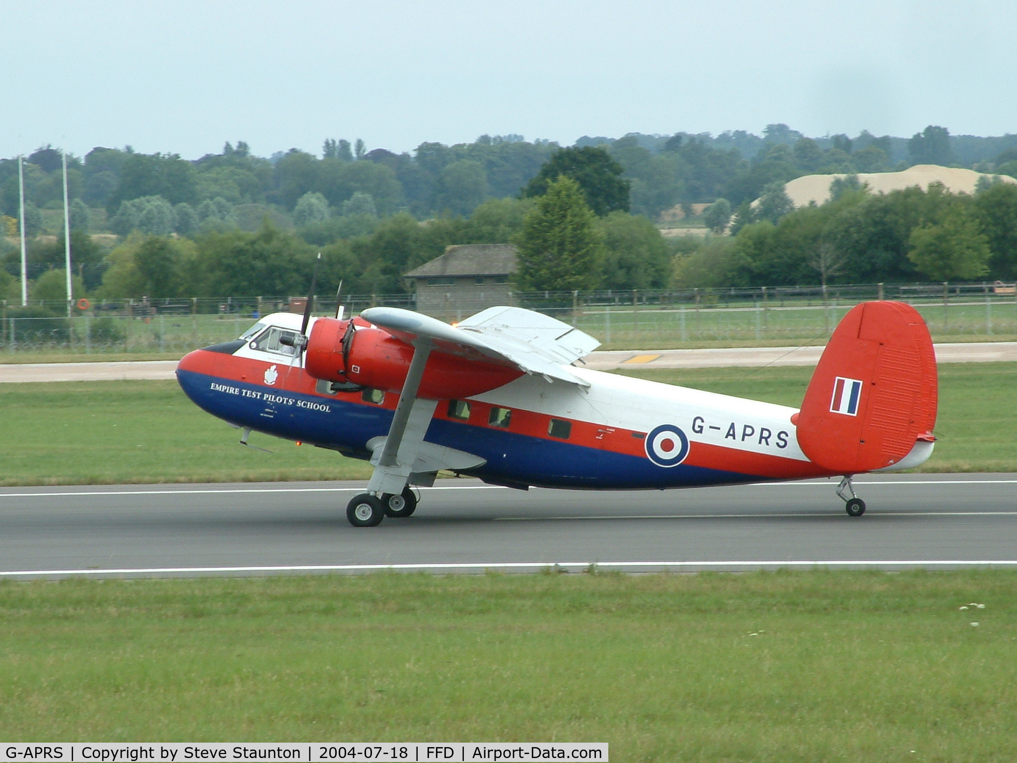 G-APRS, 1959 Scottish Aviation Twin Pioneer CC.2 C/N 561, Royal International Air Tattoo 2004