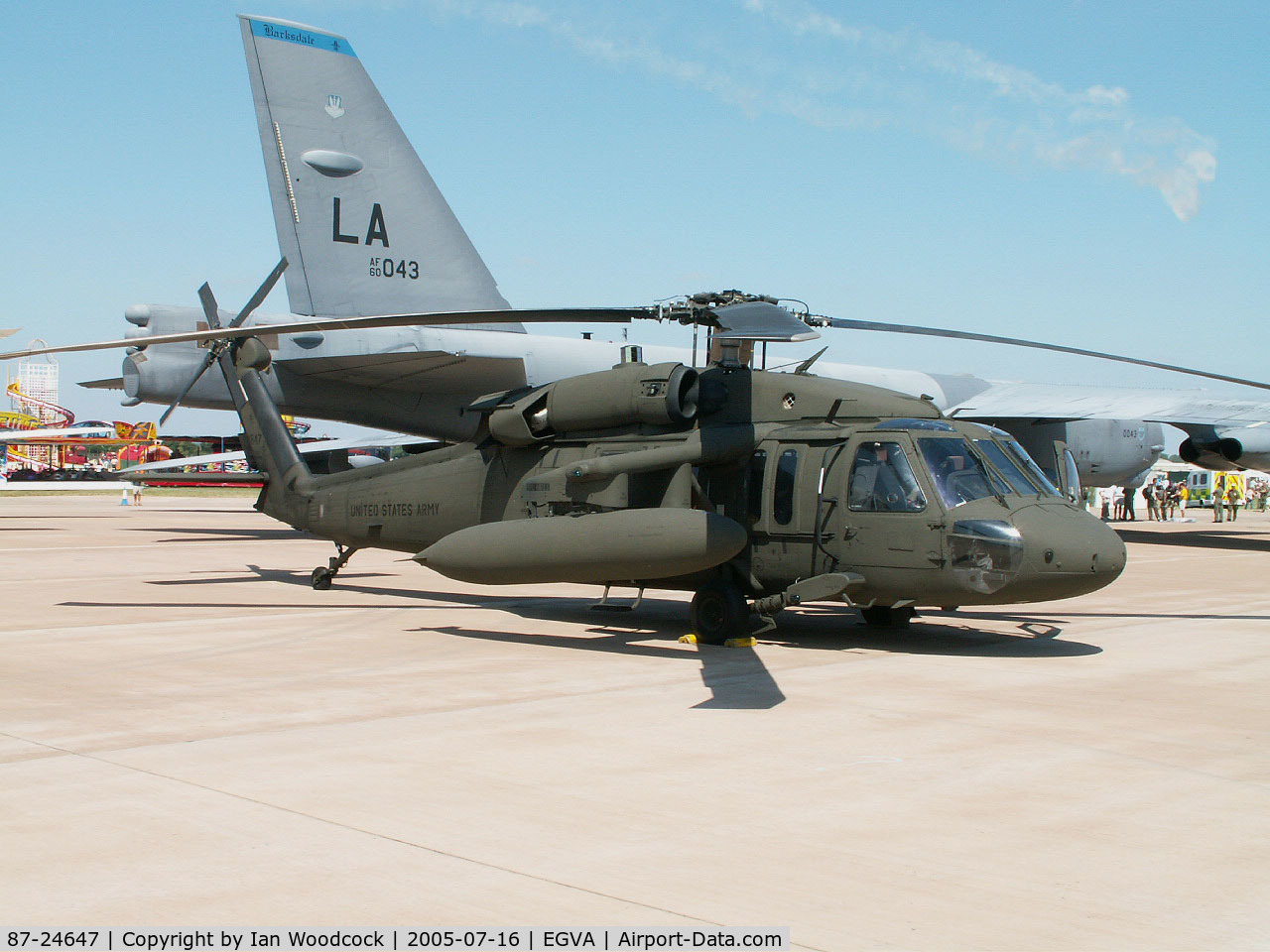 87-24647, Sikorsky UH-60A Black Hawk C/N 70.1187, UH-60A/1-214 AVN US Army/Fairford 2005