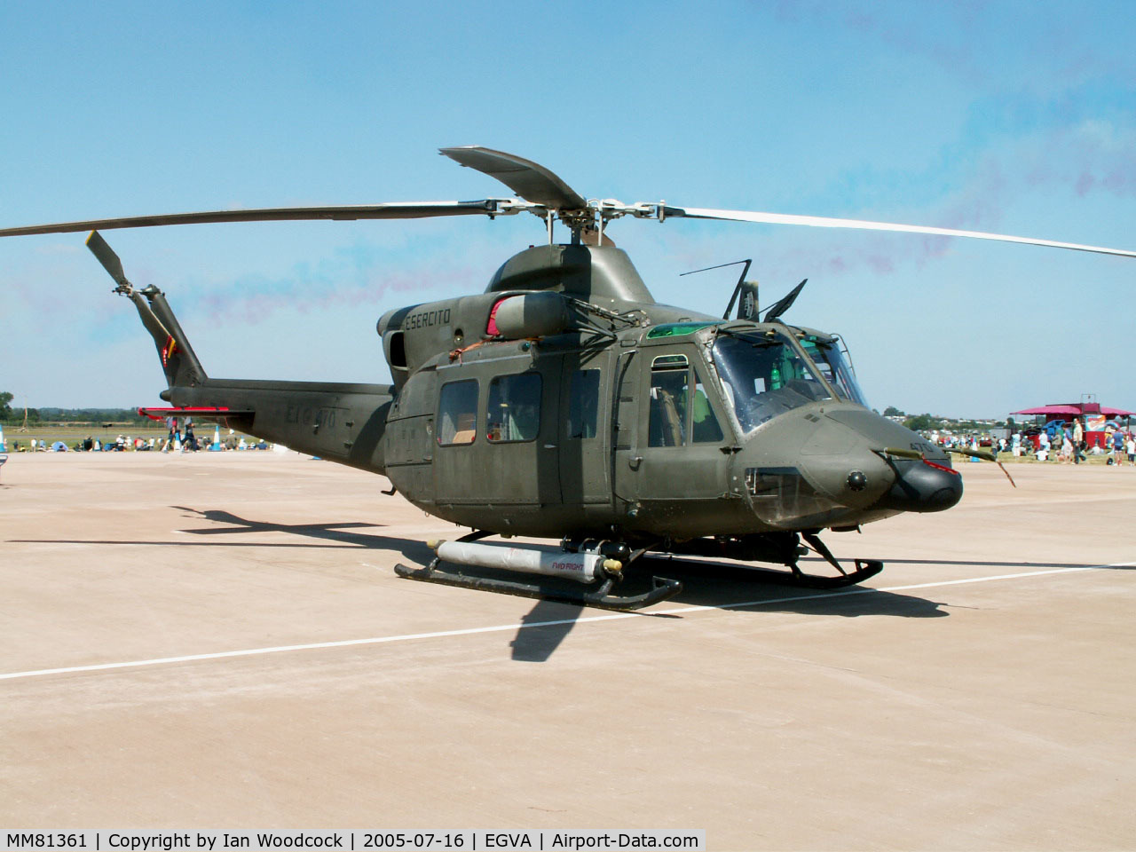 MM81361, Agusta AB-412 Grifone C/N 25585, Agusta-Bell AB.412/1 Regiment Italian Army/Fairford 2005