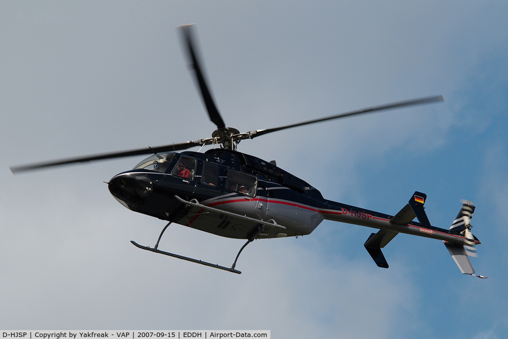 D-HJSP, 2001 Bell 407 C/N 53500, Bell 206