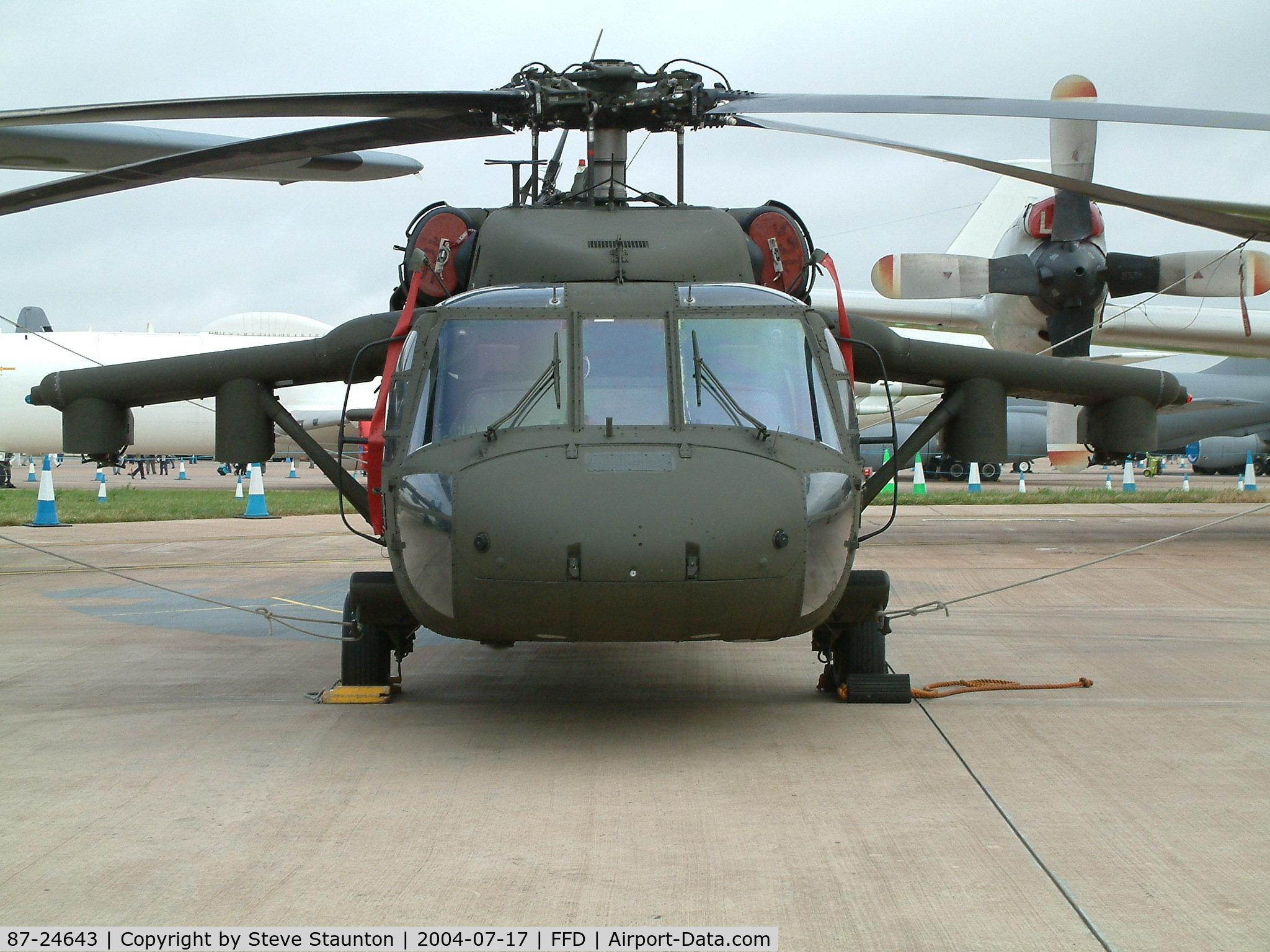 87-24643, 1987 Sikorsky UH-60A Black Hawk C/N 70-1180, Royal International Air Tattoo 2004