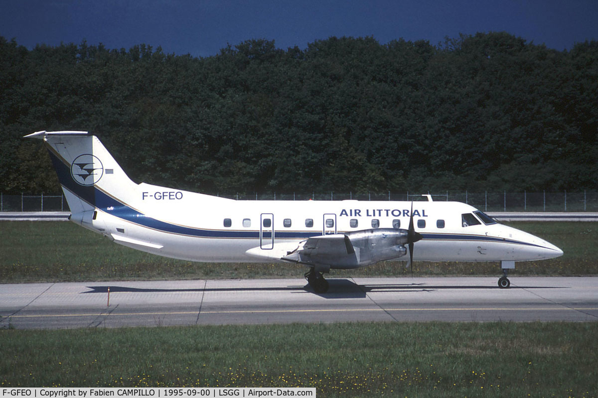 F-GFEO, 1987 Embraer EMB-120ER Brasilia C/N 120062, Air Littoral
