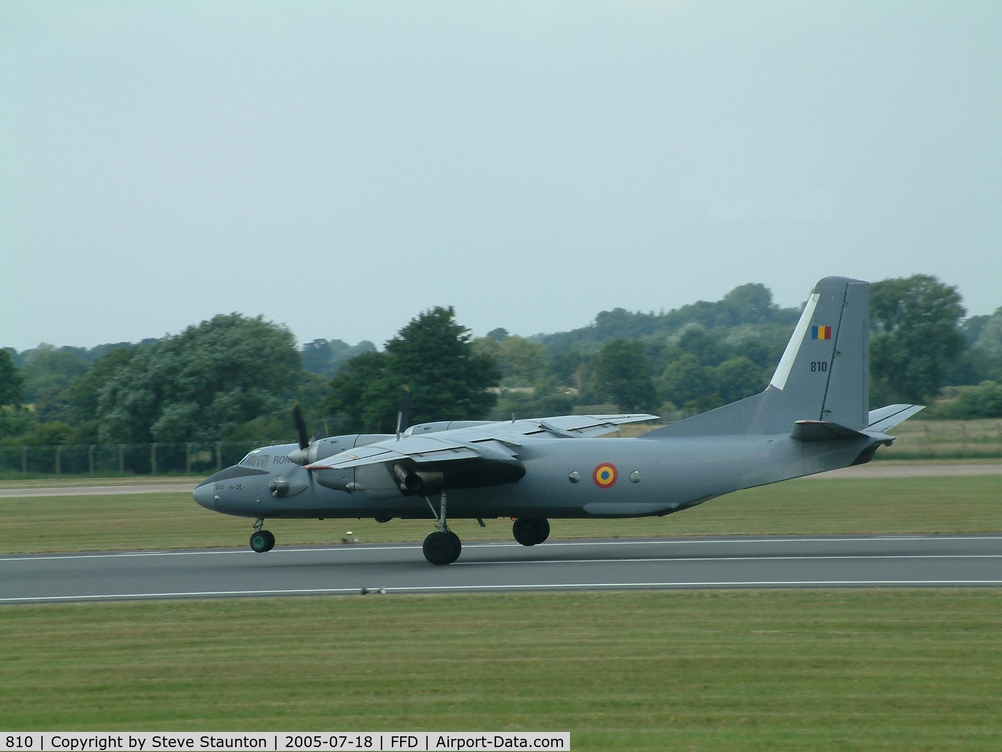 810, 1985 Antonov An-26 C/N 13810, Royal International Air Tattoo 2005