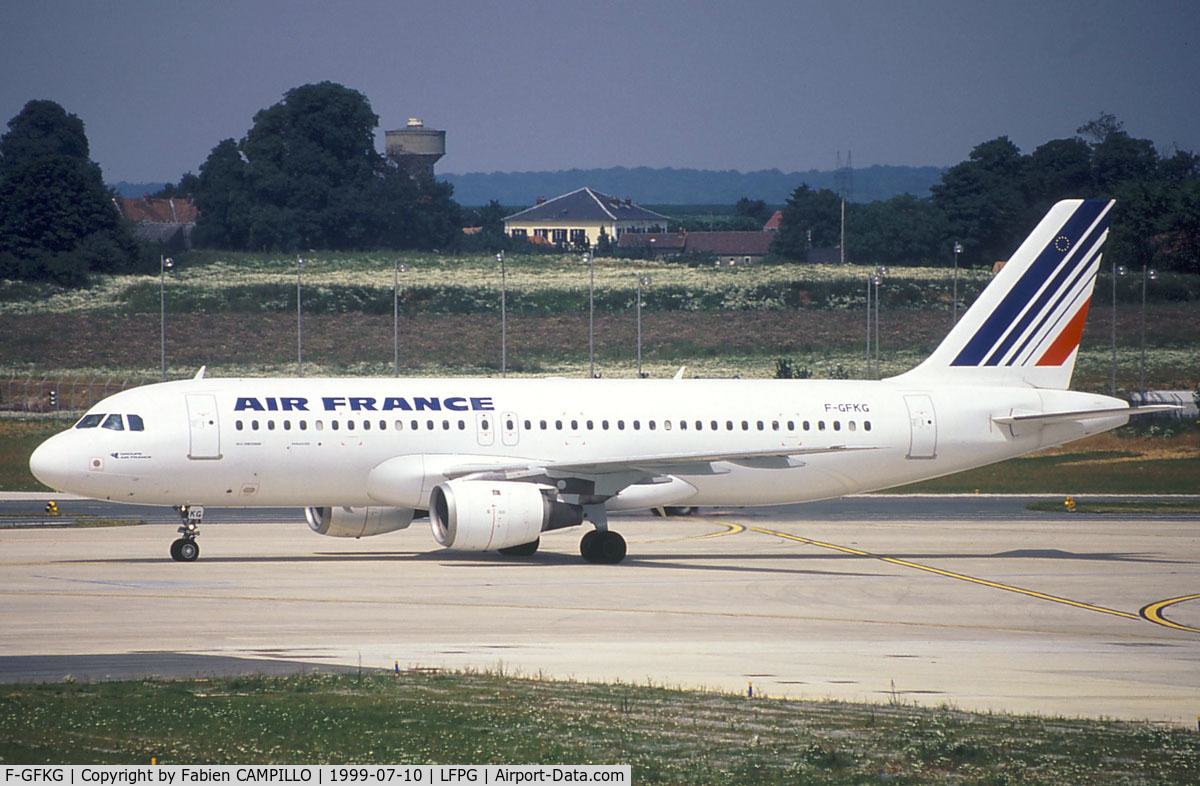 F-GFKG, 1988 Airbus A320-111 C/N 0021, Air France