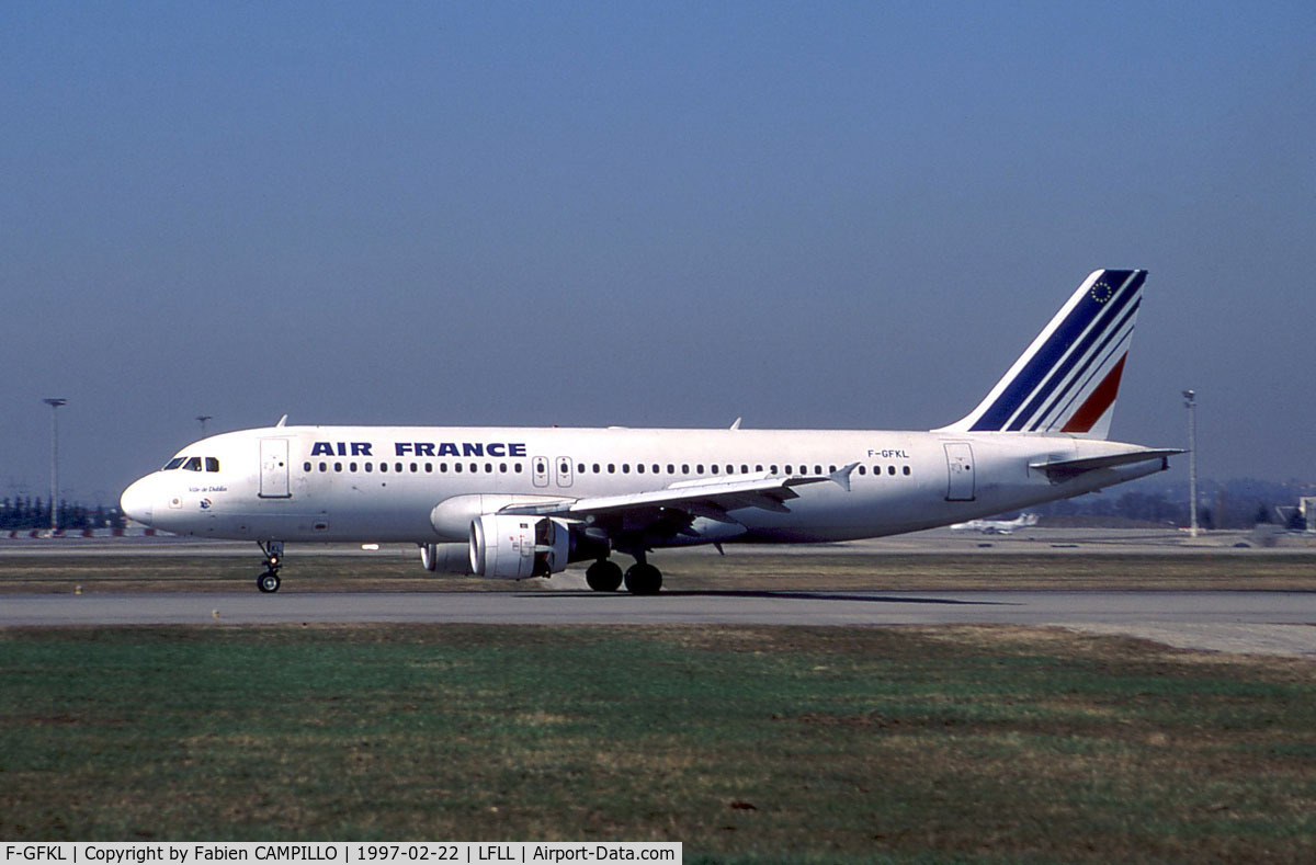 F-GFKL, 1990 Airbus A320-211 C/N 0101, Air France