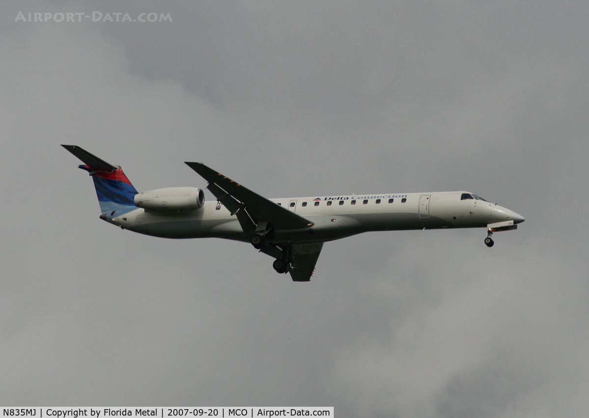N835MJ, 2000 Embraer EMB-145LR C/N 145353, Delta Connection