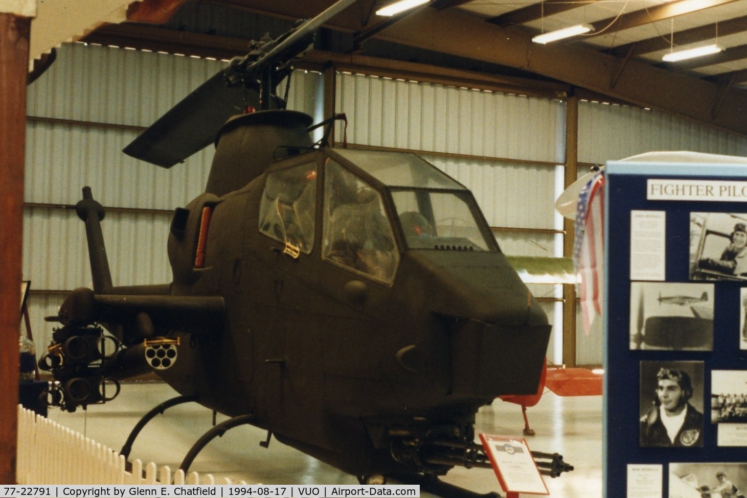 77-22791, 1977 Bell AH-1P Cobra C/N 22129, AH-1P at the Pearson Air Museum