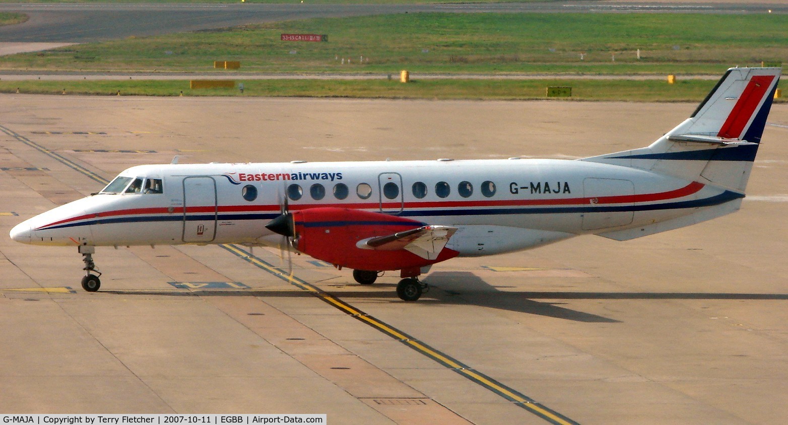 G-MAJA, 1994 British Aerospace Jetstream 41 C/N 41032, Eastern Airways Jetstream 41