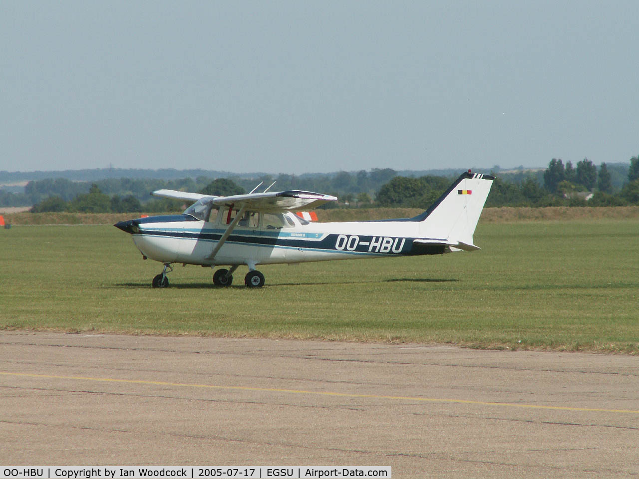 OO-HBU, Cessna CF172N Skyhawk C/N 17201916, Reims-Cessna F.172N/Duxford