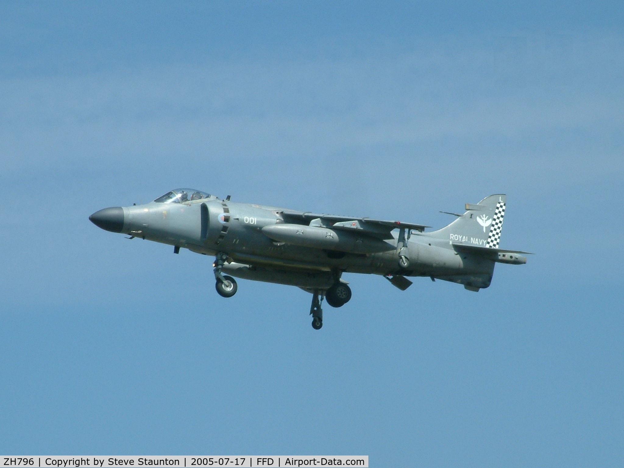 ZH796, 1995 British Aerospace Sea Harrier F/A.2 C/N NB01, Royal International Air Tattoo 2005