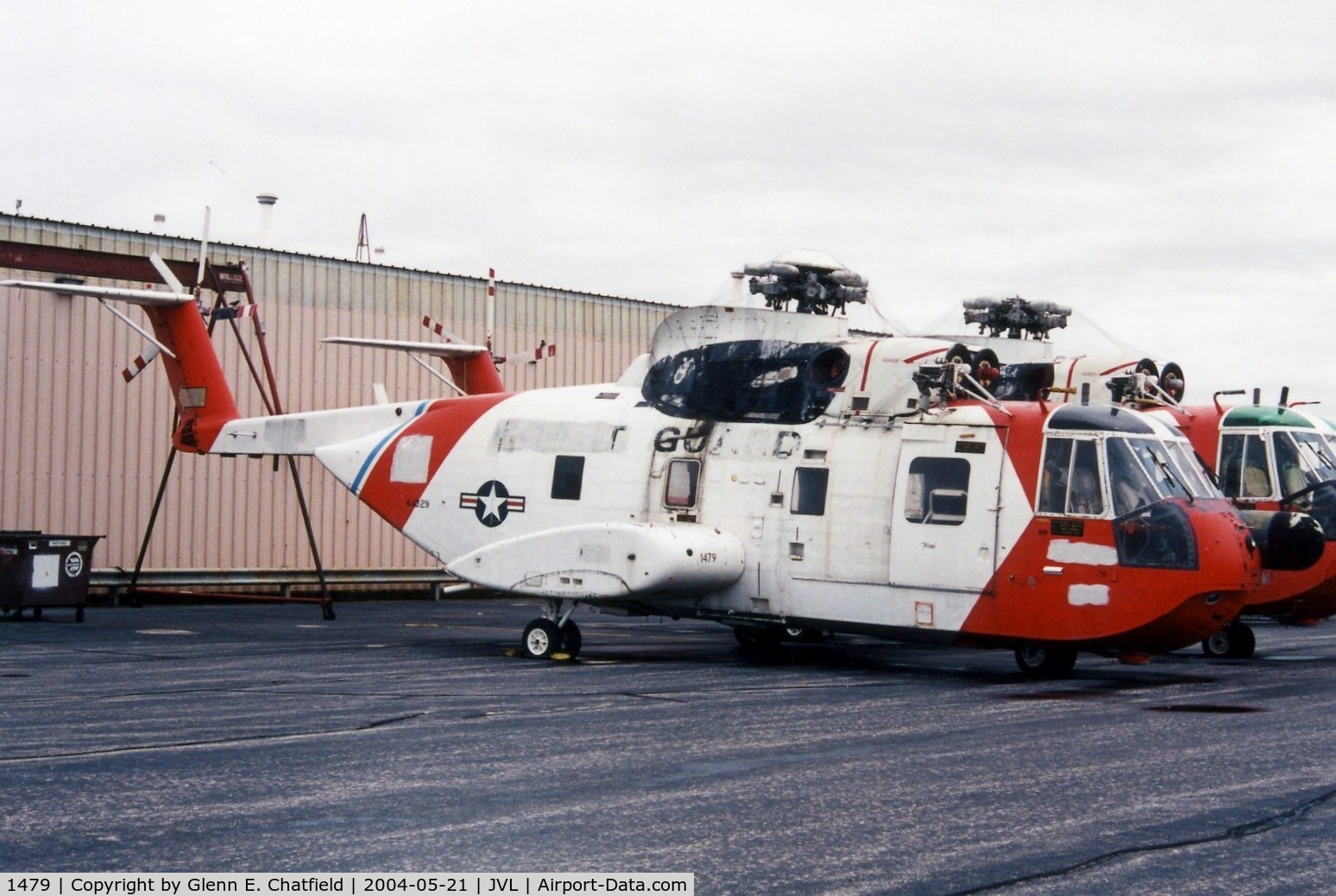 1479, Sikorsky HH-3F Pelican C/N 61656, Decommissioned HH-3F at the mechanic school ramp.