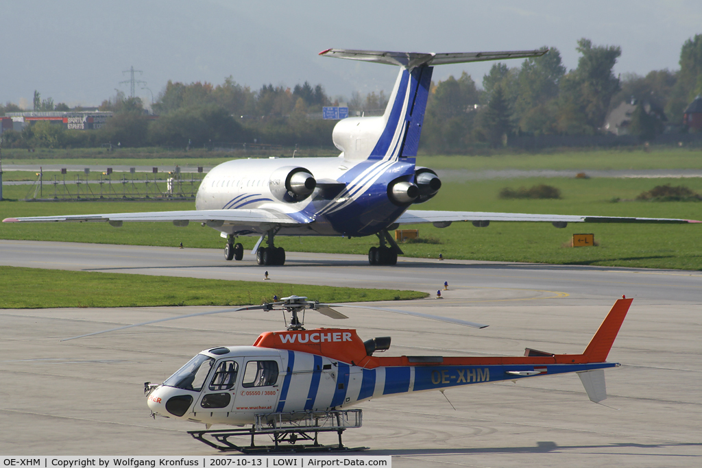 OE-XHM, Eurocopter AS-350B-3 Ecureuil Ecureuil C/N 3555, Chopper + TriJet = nice!!!