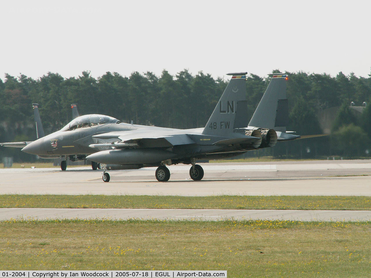 01-2004, 2001 McDonnell Douglas F-15E Strike Eagle C/N 1375/E236, McDonnell-Douglas F-15E/48 FW/RAF Lakenheath 2005