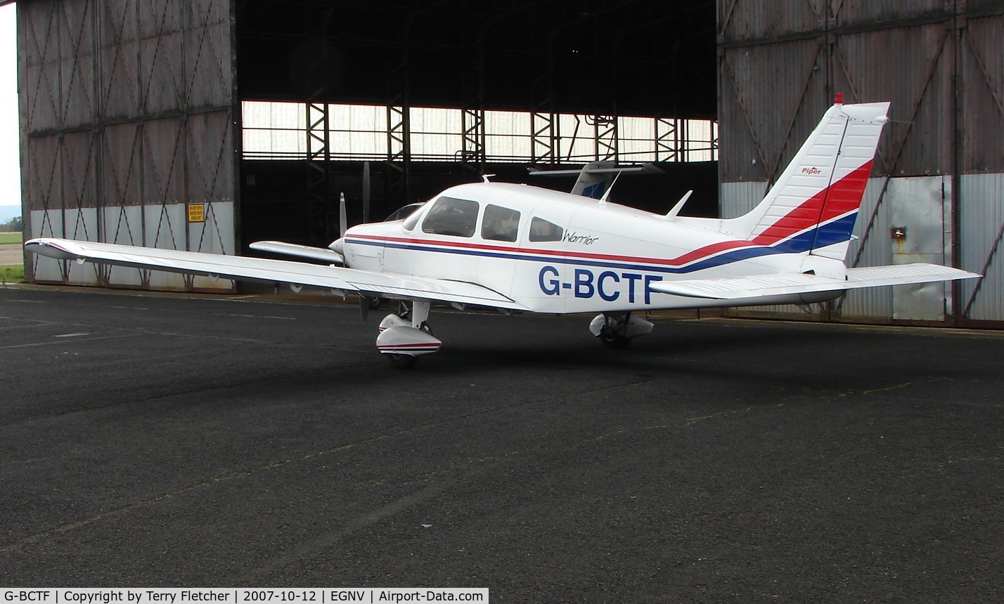 G-BCTF, 1974 Piper PA-28-151 Cherokee Warrior C/N 28-7515033, Pa28-151