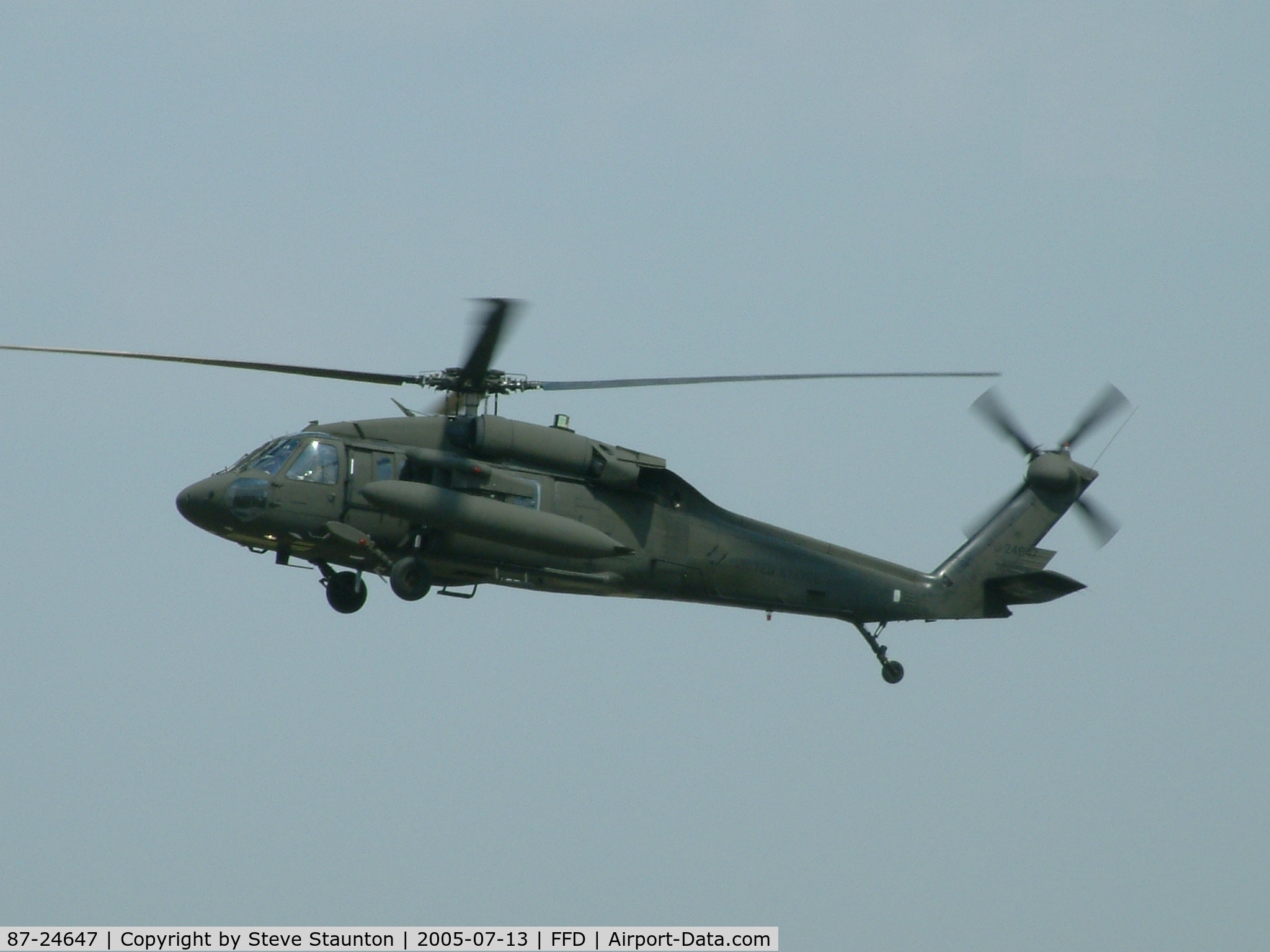 87-24647, Sikorsky UH-60A Black Hawk C/N 70.1187, Royal International Air Tattoo 2005