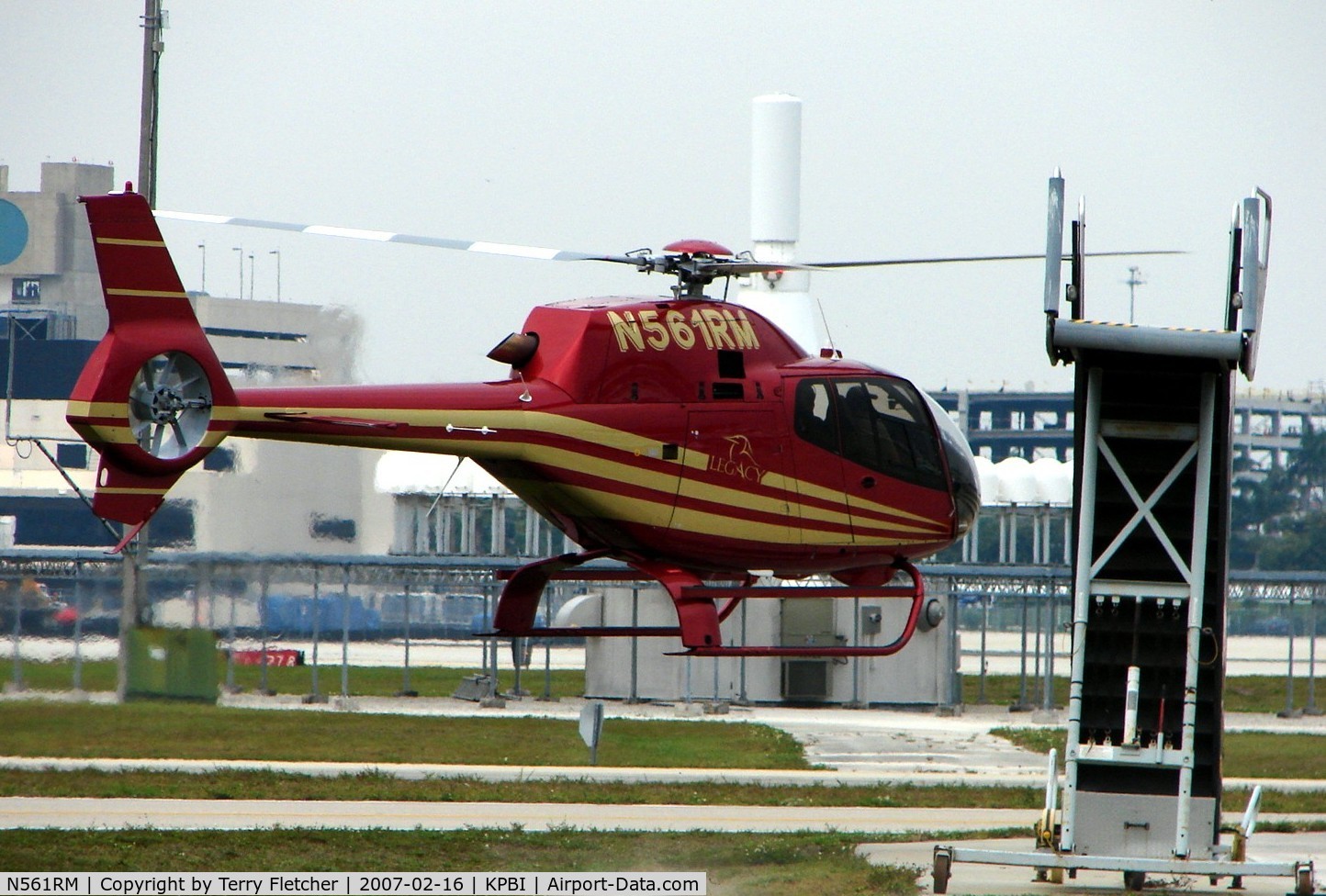 N561RM, 2005 Eurocopter EC-120B Colibri C/N 1414, visiting PBI