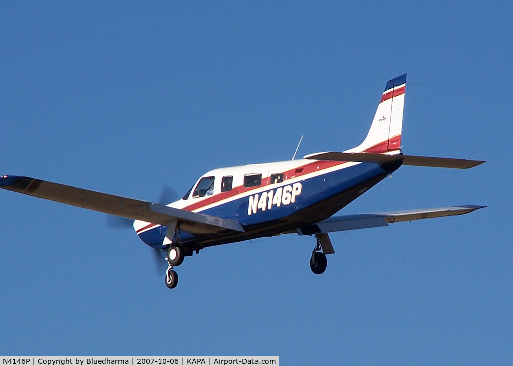 N4146P, 1999 Piper PA-32R-301T Turbo Saratoga C/N 3257106, Approach to 17L