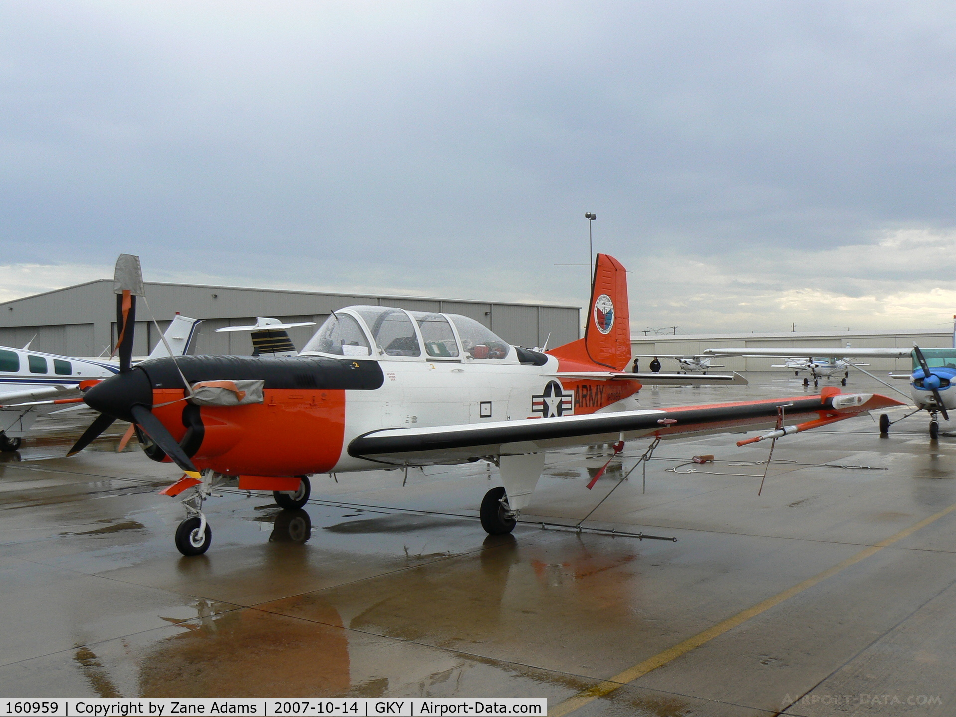 160959, Beech T-34C Turbo Mentor C/N GL-145, US Army Aviation Technical Test Center Paint