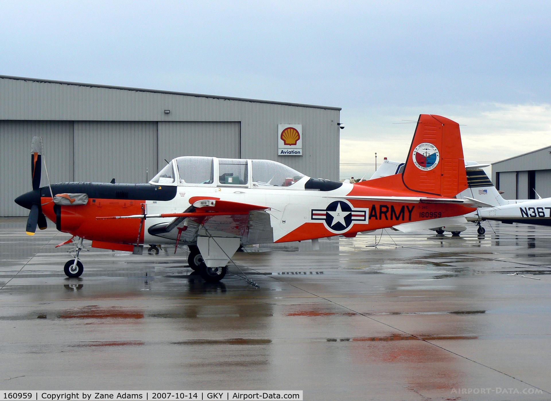 160959, Beech T-34C Turbo Mentor C/N GL-145, US Army Aviation Technical Test Center Paint