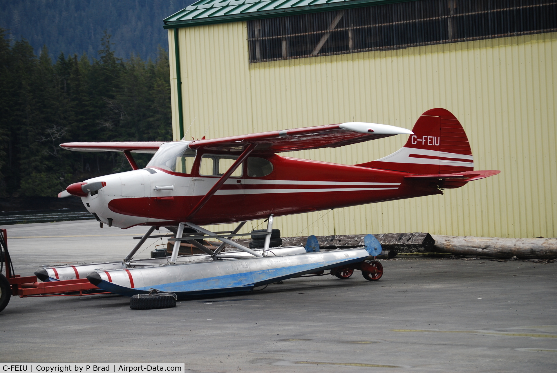 C-FEIU, 1952 Cessna 170B C/N 25497, at Prince Rupert BC