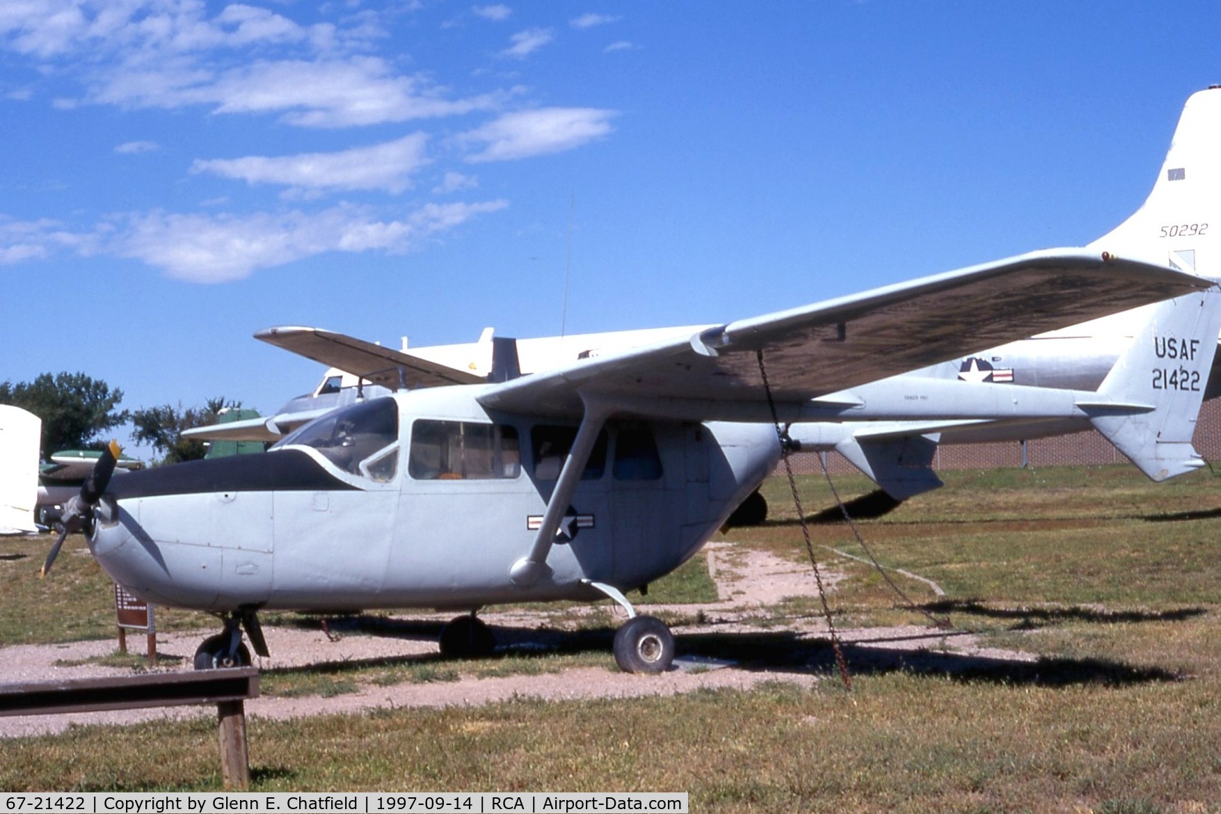 67-21422, 1967 Cessna O-2A Super Skymaster Super Skymaster C/N 337M-0128, O-2A at the South Dakota Air & Space Musuem