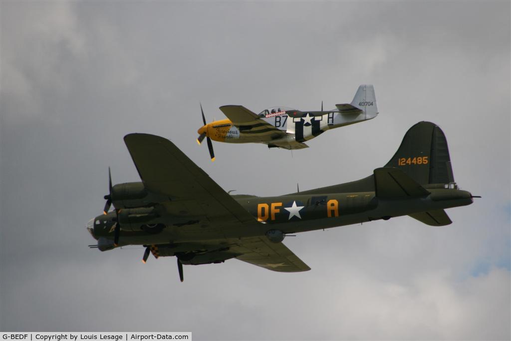 G-BEDF, 1944 Boeing B-17G Flying Fortress C/N 8693, at duxford airshow