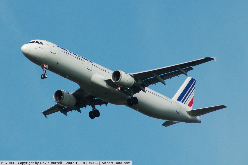 F-GTAM, 2002 Airbus A321-211 C/N 1859, Air France - Landing