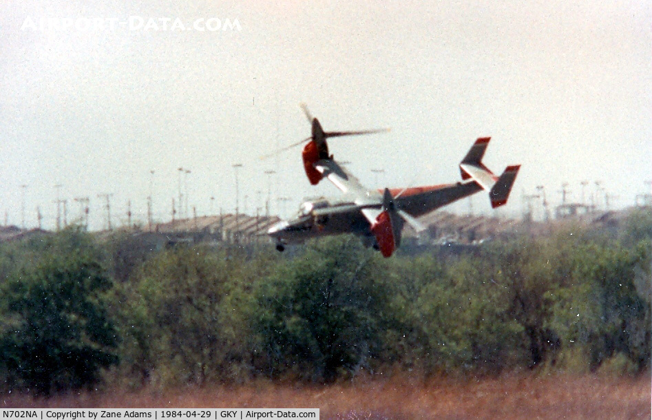 N702NA, 1977 Bell 301 C/N 0001, XV-15 at Arlington Bell Test Flight