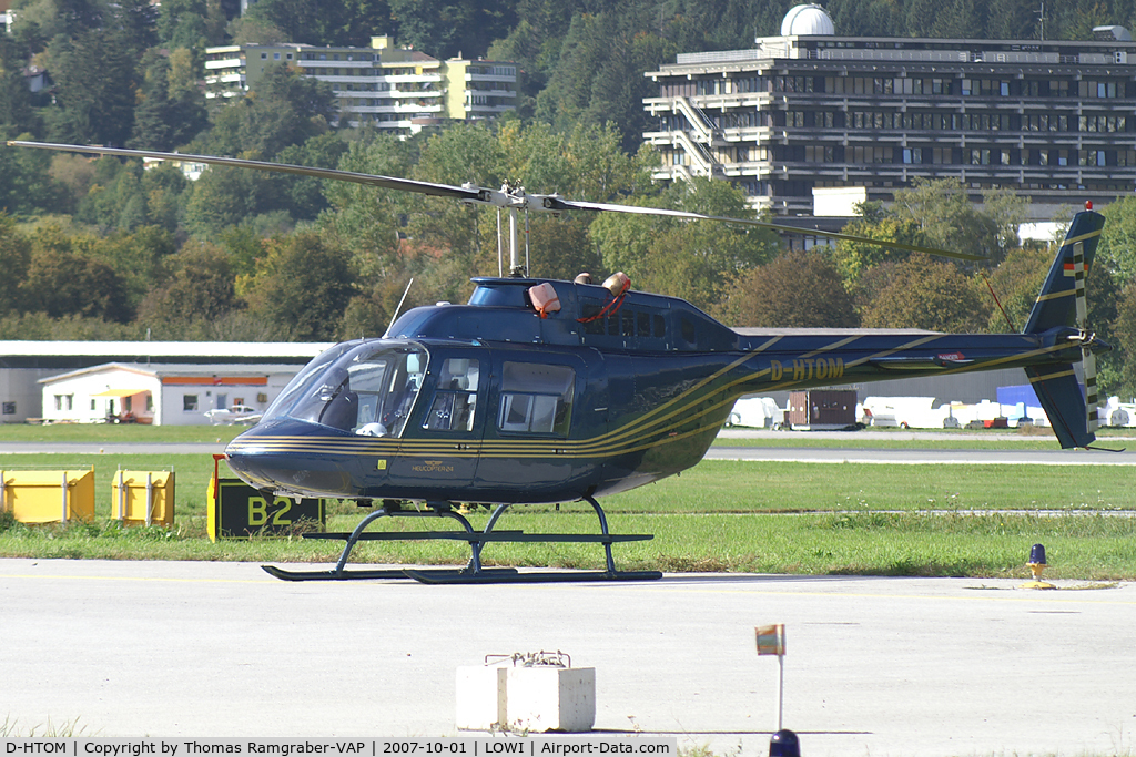 D-HTOM, Bell 206B-3 JetRanger III C/N 2434, Bell 206