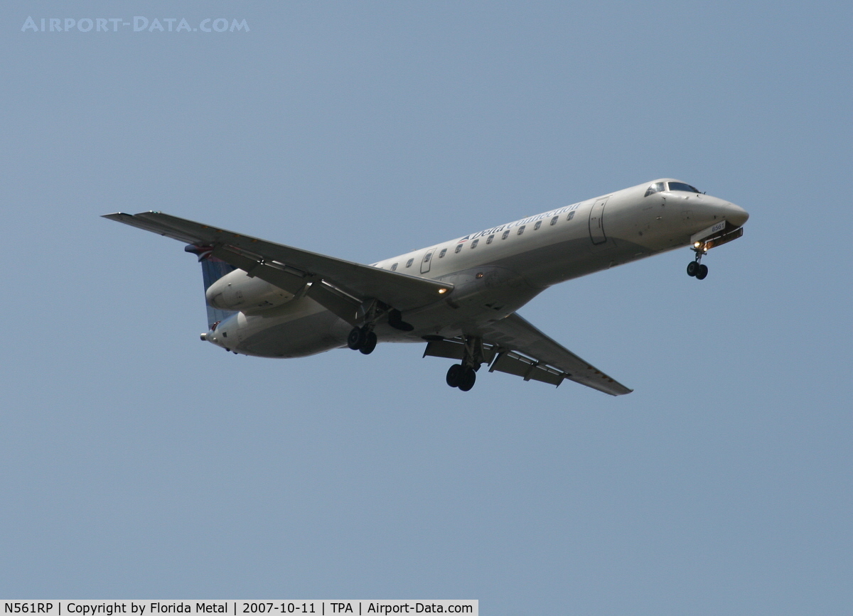 N561RP, 2002 Embraer ERJ-145LR (EMB-145LR) C/N 145447, Delta Connection
